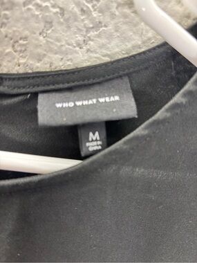 Who What Wear Men’s Black Short Sleeve Crew Tee